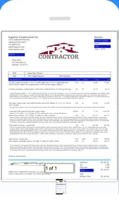 Contractor Estimate & Invoice screenshot 4