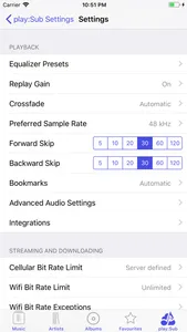 play:Sub Music Streamer screenshot 7
