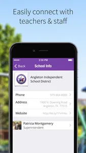 Angleton ISD screenshot 1