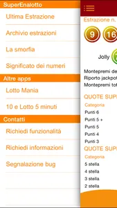 SuperEnalotto - Archivio estrazioni sempre a portata di mano! screenshot 4