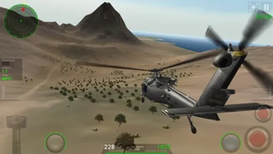 Helicopter Sim Pro Hellfire screenshot 3