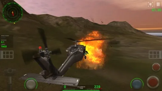 Helicopter Sim Pro Hellfire screenshot 4