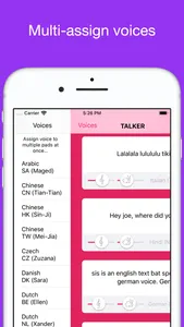 Talker - Text to Speech screenshot 3