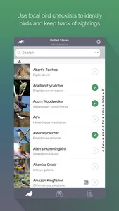 EyeLoveBirds: Bird Checklists screenshot 1