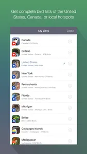 EyeLoveBirds: Bird Checklists screenshot 3