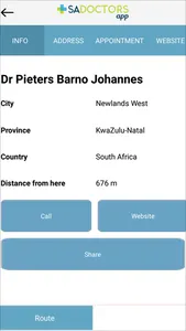 SA Doctors App screenshot 3