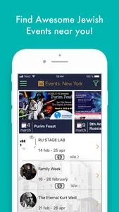 JEvents Jewish App screenshot 0