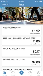 HBS Mobile Banking screenshot 1