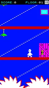 ZX Stairway Rush - Z80 classic screenshot 1