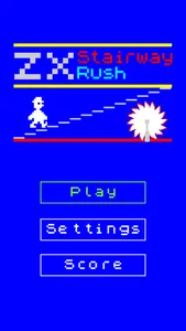 ZX Stairway Rush - Z80 classic screenshot 2