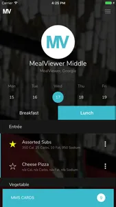 MealViewer To Go screenshot 0