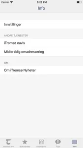 iTromsø Nyheter screenshot 4