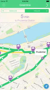 Greenline - MBTA Tracker screenshot 2