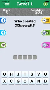 Pocket Trivia - Word Guessing Quiz Game Minecraft Edition screenshot 2