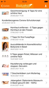 Bodyzone Cosmetics & Spa screenshot 0