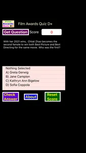 Film Awards Quiz D+ screenshot 8