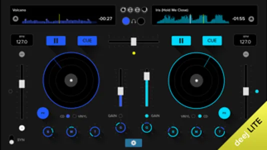 deej Lite - DJ turntable. Mix, record & share your music screenshot 0