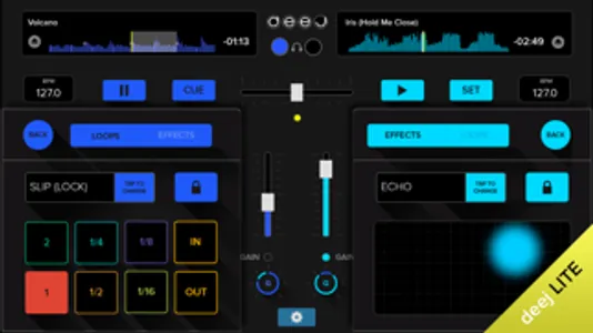 deej Lite - DJ turntable. Mix, record & share your music screenshot 3