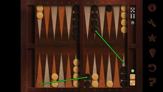 Absolute Backgammon Lite screenshot 1