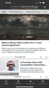 WatersTechnology screenshot 1