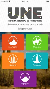 UNE Transporte Sonora screenshot 1