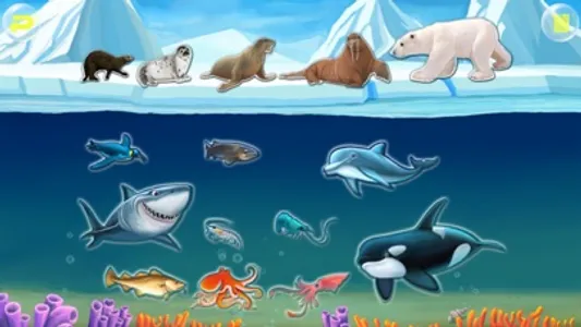 Amazing Ocean Animals- Educational Learning Apps for Kids Free screenshot 0