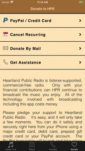 HPR Heartland Public Radio screenshot 4