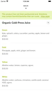 Blend Juice Bar screenshot 2