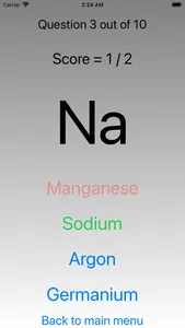 Chemical elements - Table screenshot 2