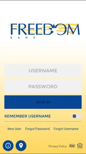 Freedom Bank Mobile screenshot 0