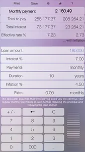 Mortgage - loan calculator screenshot 0