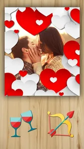 Romantic love photo frames - Photomontage screenshot 0
