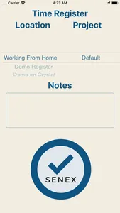 Senex Time Management screenshot 2