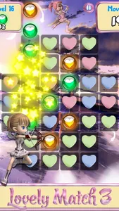Love Girl Story - Match candy hearts for a splash of sugar screenshot 0