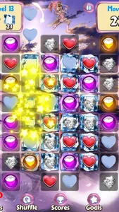 Love Girl Story - Match candy hearts for a splash of sugar screenshot 2