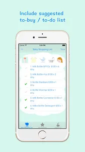 Baby Shopping List - Moms' essential BB checklist screenshot 1