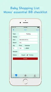 Baby Shopping List - Moms' essential BB checklist screenshot 2