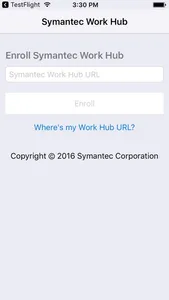 Symantec Work Hub screenshot 1