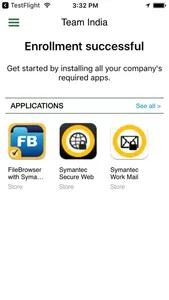 Symantec Work Hub screenshot 3