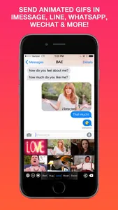 Animated Adult GIF Keyboard screenshot 2