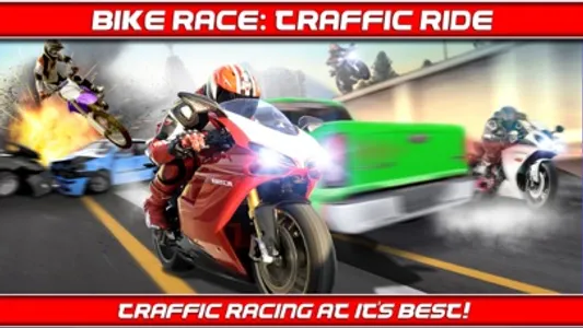 Bike Race: Traffic Ride screenshot 0