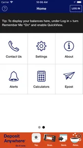 OMISTA Credit Union Mobile App screenshot 1