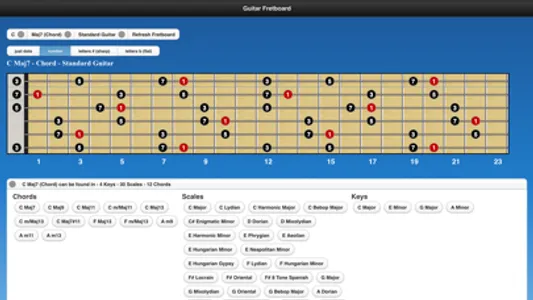 Guitar Chords n Scales screenshot 2