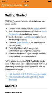 RFID Tag Finder screenshot 2