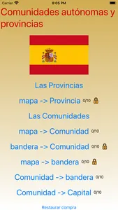 Comunidades y Provincias screenshot 0