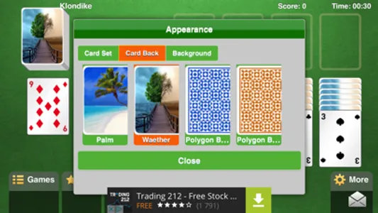 Solitaire Card HD screenshot 1