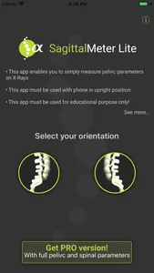 SagittalMeter Lite screenshot 0