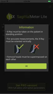 SagittalMeter Lite screenshot 1