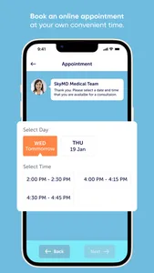 SkyMD 24/7 Telehealth screenshot 2