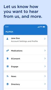 MyMSK screenshot 3